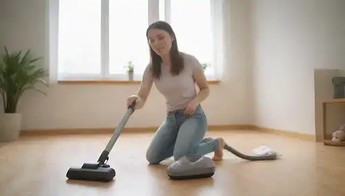 Una persona con una sonrisa suave