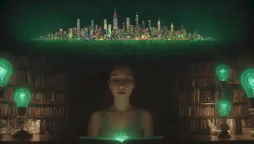 Células cerebrales 3D creciendo