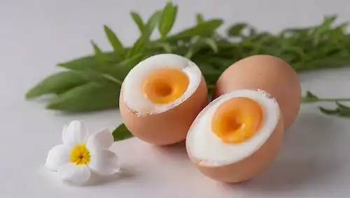 2-3 huevos en un fondo blanco