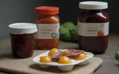 productos alimenticios caducados con molde visible